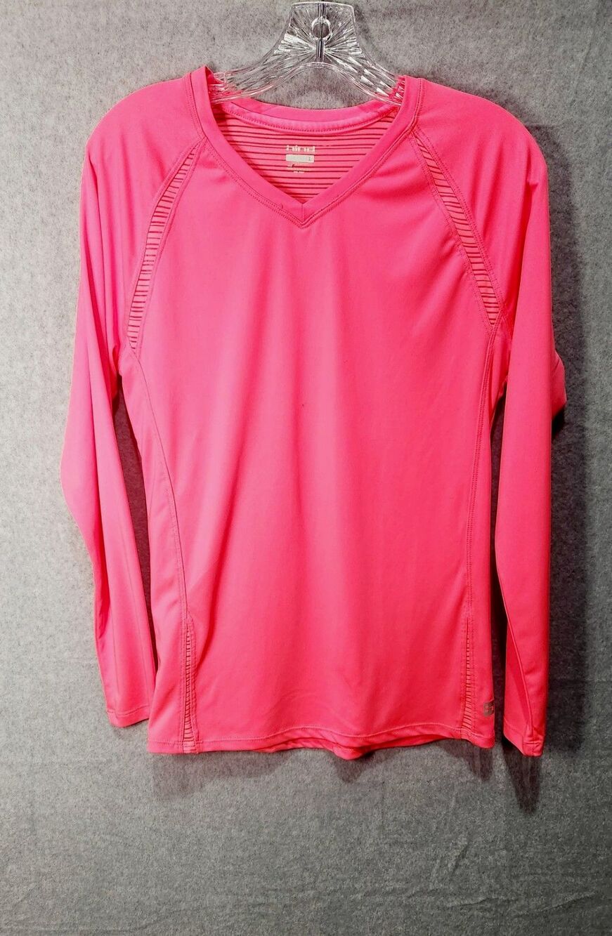 Hind Athletic Long Sleeve Top Pink  Size Large